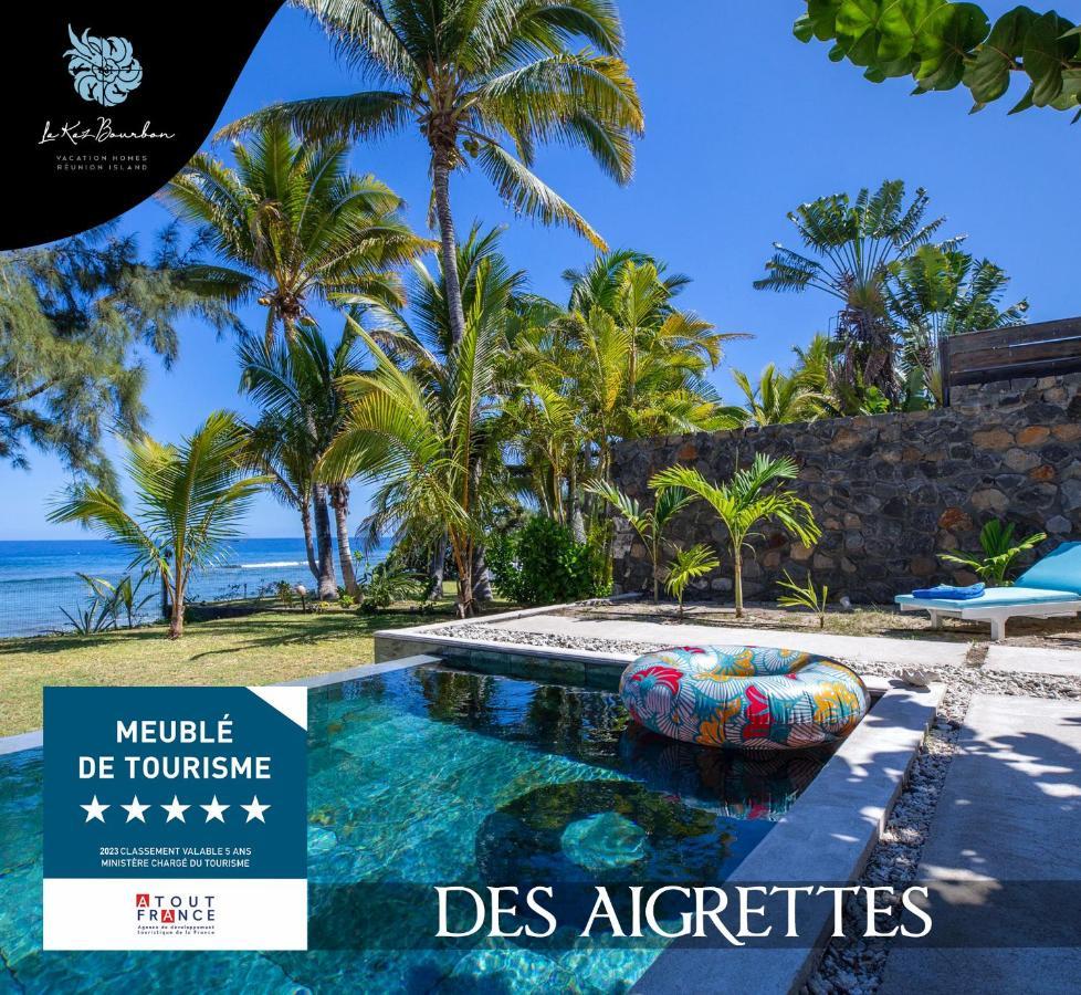 Des Aigrettes Vila Saint-Paul Exterior foto